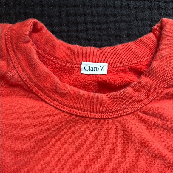 Clare vivier Red 'Vive La Resistance' Sweater - Picture 2 of 5